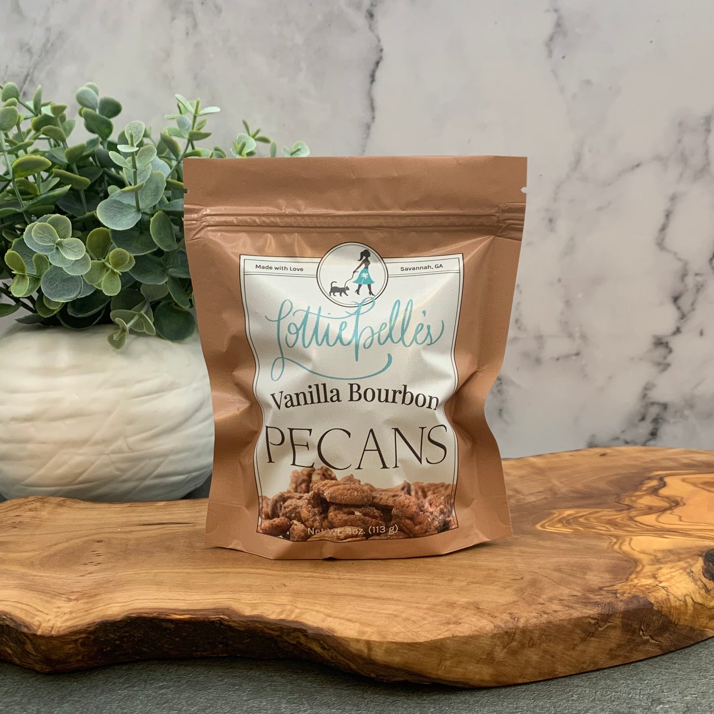 Vanilla Bourbon Pecans